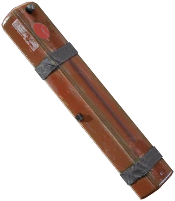 Roter Leuchtstab